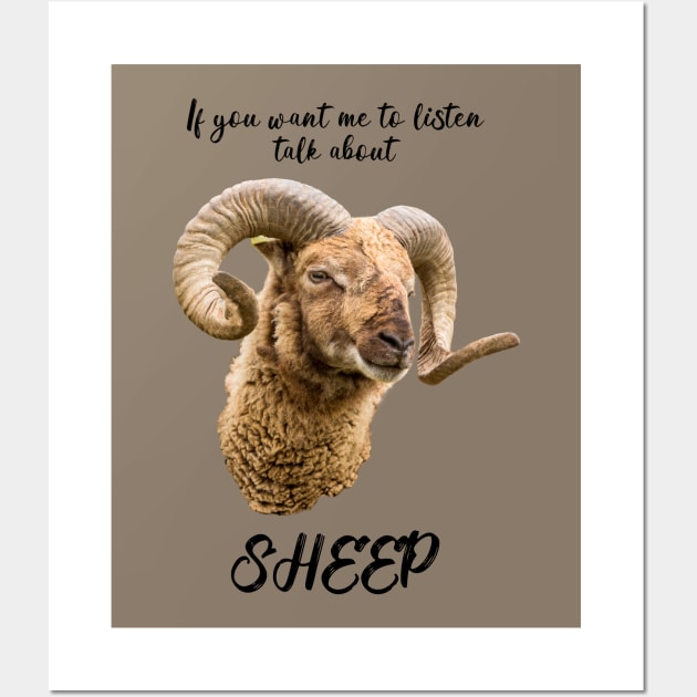 Talk About Sheep, Soay Wall Art by Jane Stanley Photography